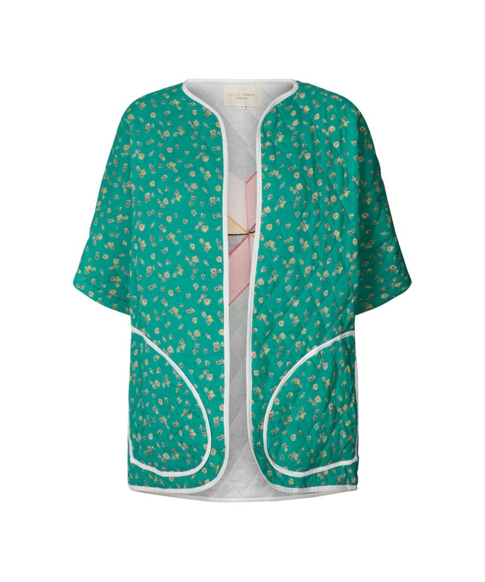 Lollys Laundry Lulu Kimono Jakke Grønn - Bilde 2