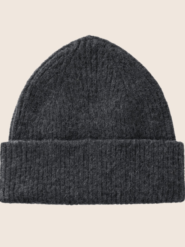 Le Bonnet Beanie Lue Graphite Grå