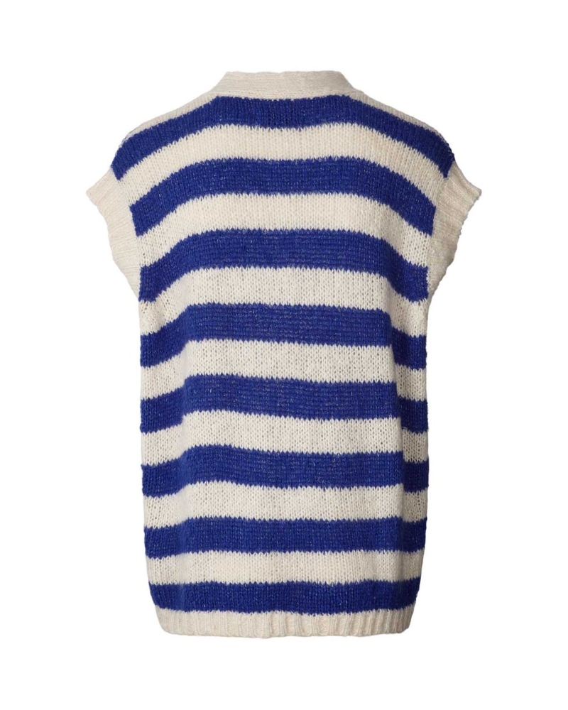 Lollys Laundry Celine Vest Neon Blå - Bilde 2