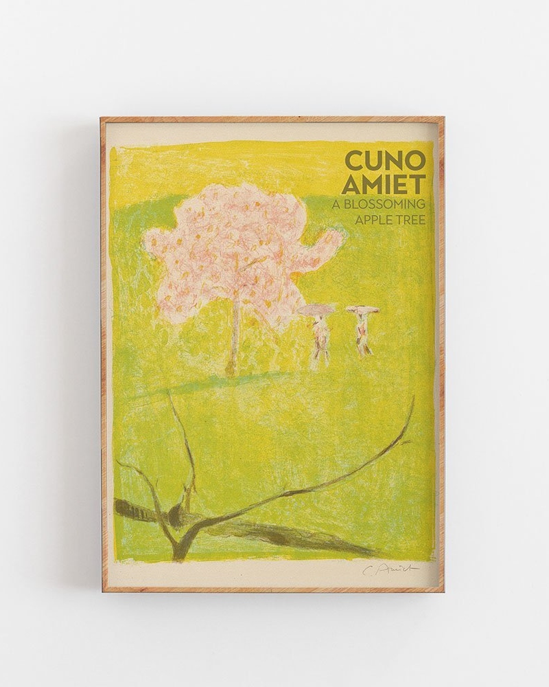 Empty Wall Cuno Amiet A Blossoming Apple Tree Plakat A3