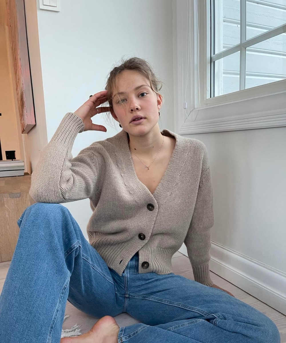 Levete Room Perle 2 Cardigan Beige