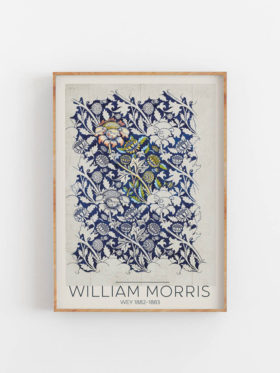 Empty Wall William Morris Way 50x70