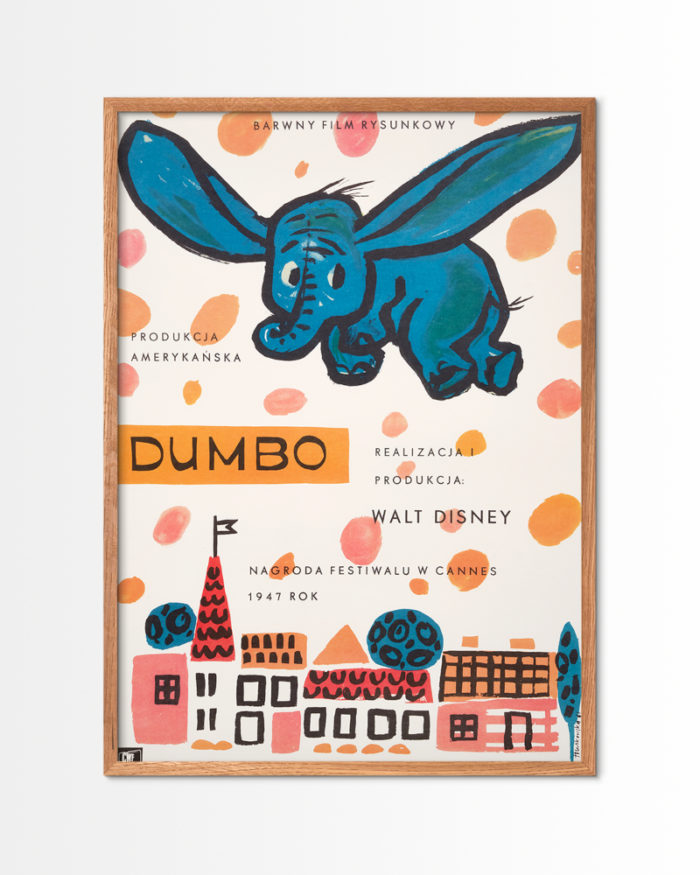 Empty Wall Dumbo Plakat 50x70