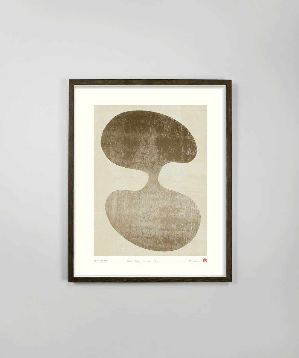Hein Studio Wood Study Nr. 01 Plakat 40x50
