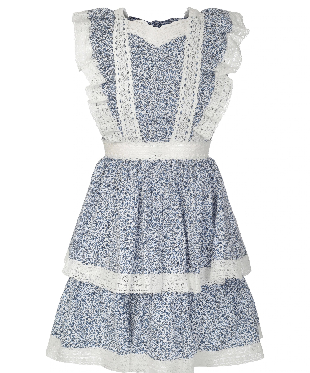 Love Lolita Irina Kjole Blue Flower - Bilde 4
