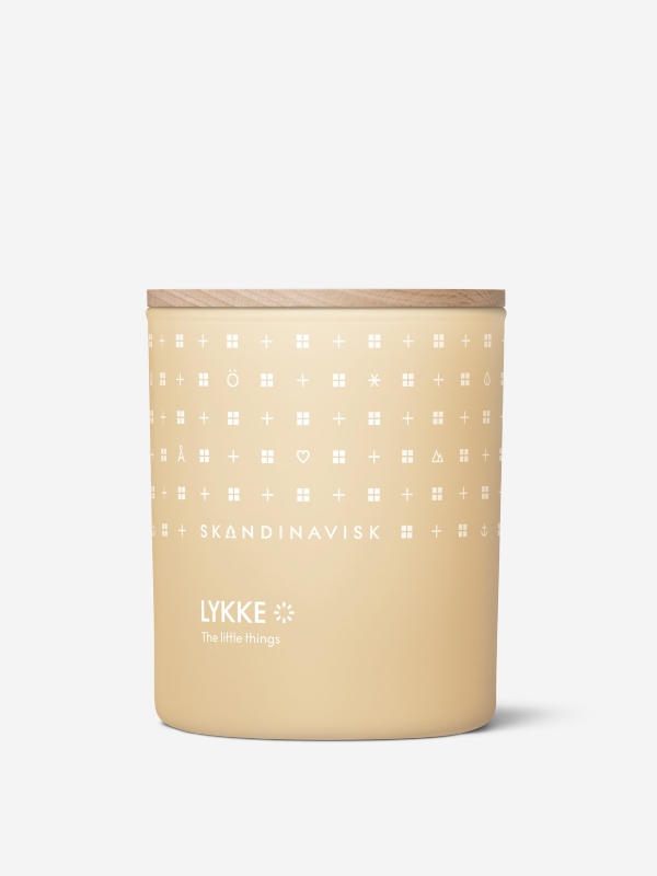 Skandinavisk LYKKE Duftlys 200g