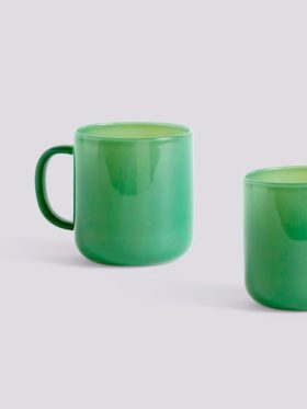 HAY Borosilicate Mug Jade Green