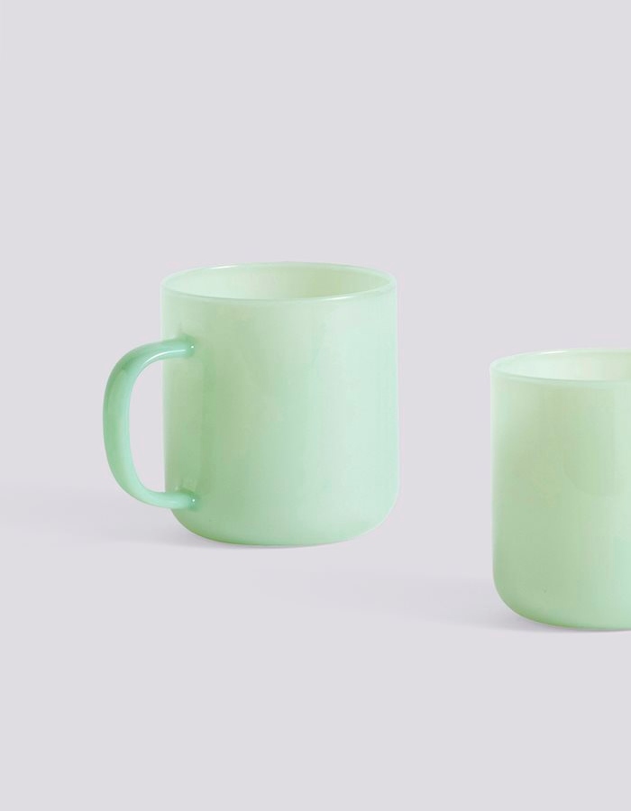 HAY Borosilicate Mug Jade Light Green