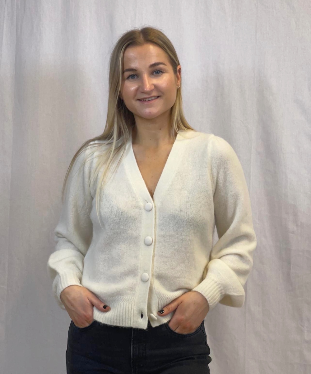 MISSMAYA Birgitte Cardigan Offwhite