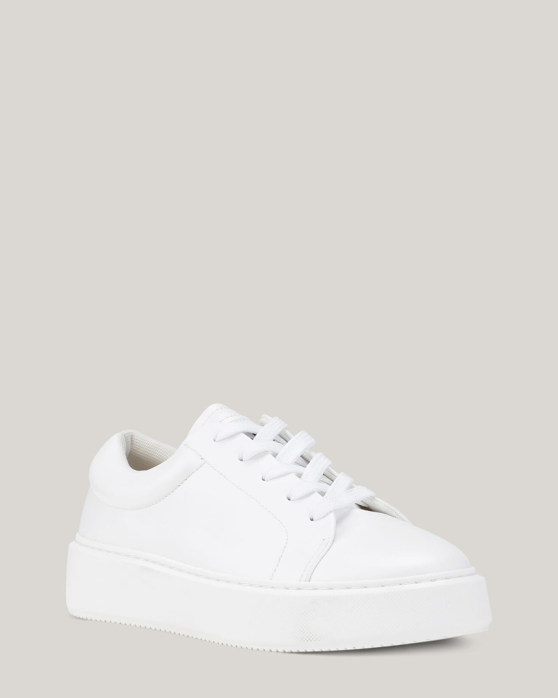 GANNI Sporty Mix Sneakers Egret