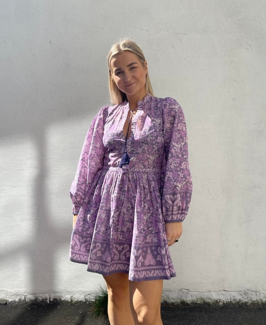 Pia Tjelta Nicks Short Kjole Mistral Lavender