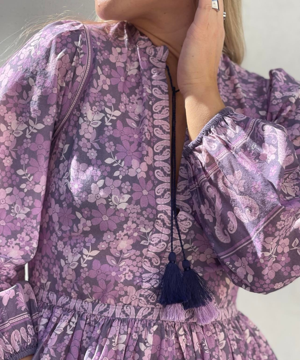 Pia Tjelta Nicks Short Kjole Mistral Lavender - Bilde 2
