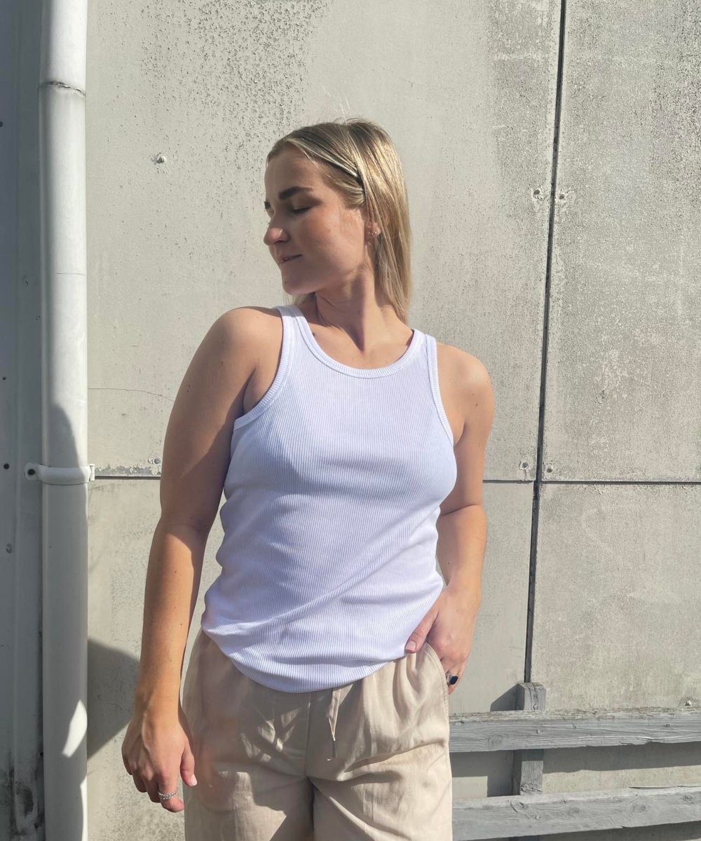 JUST Female Rancho Topp Hvit