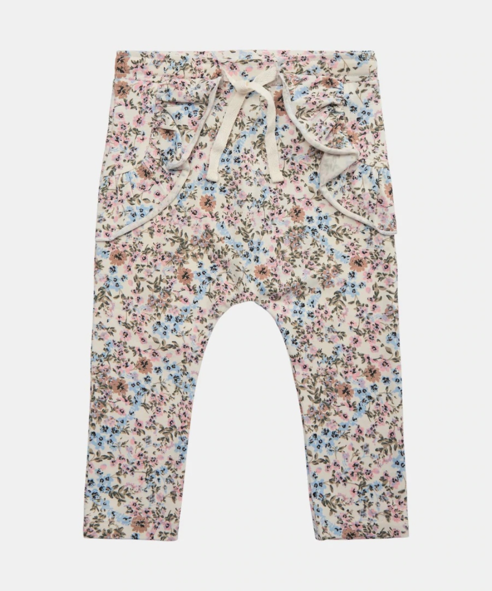 Sofie Schnoor Bukse Offwhite Blomster