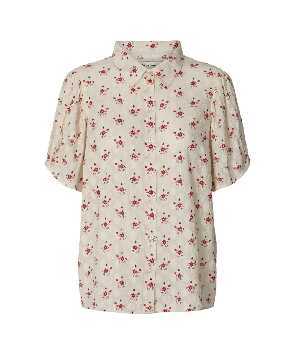 Lollys Laundry Gambia Bluse Creme - Bilde 2