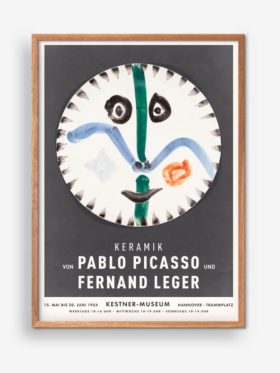 Empty Wall Keramik Von Picasso Und Leger Plakat 50x70