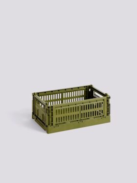 HAY Colour Crate S Olive