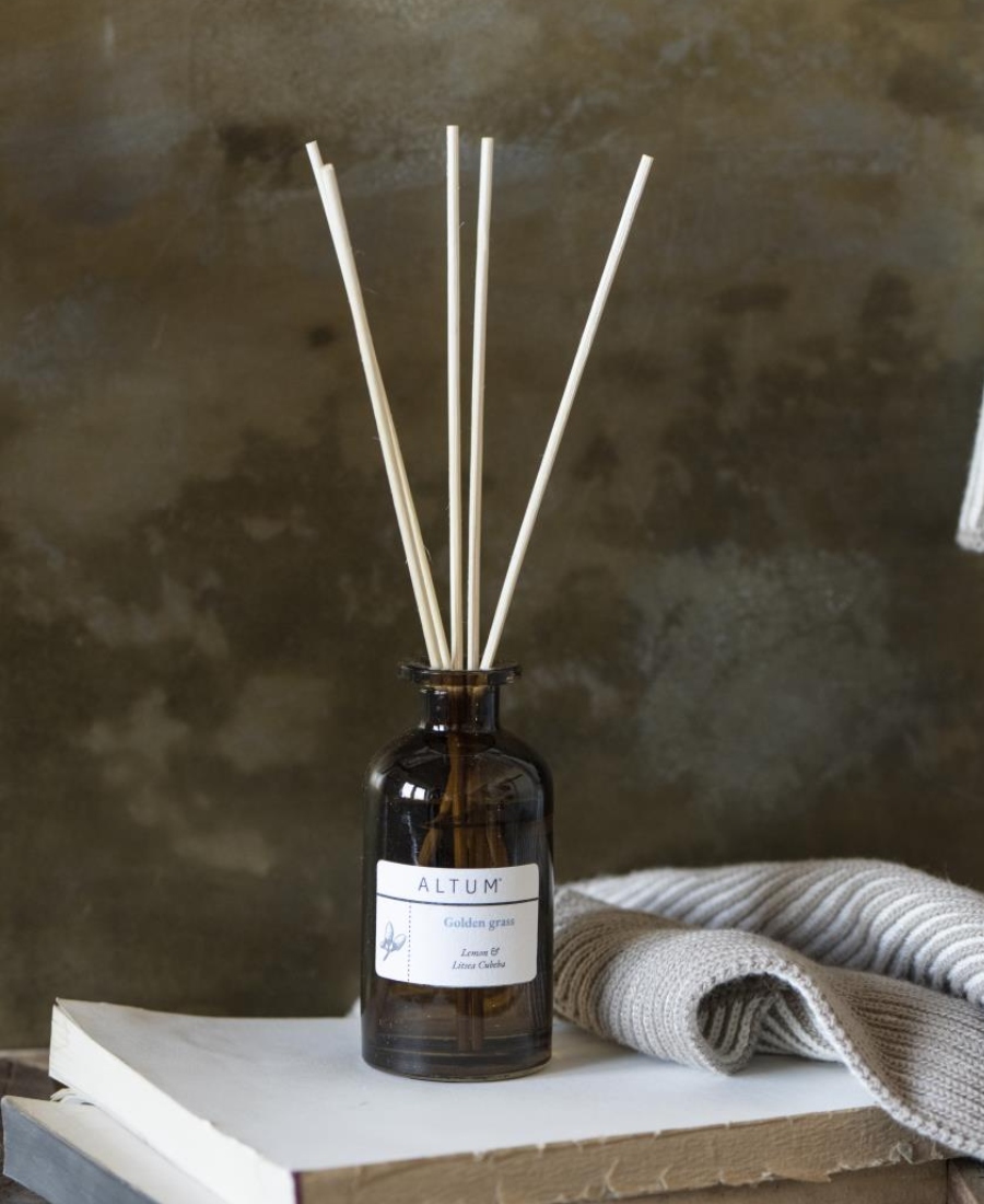 Ib Laursen Duftpinner Golden Grass Lemon & Litsea Cubeba