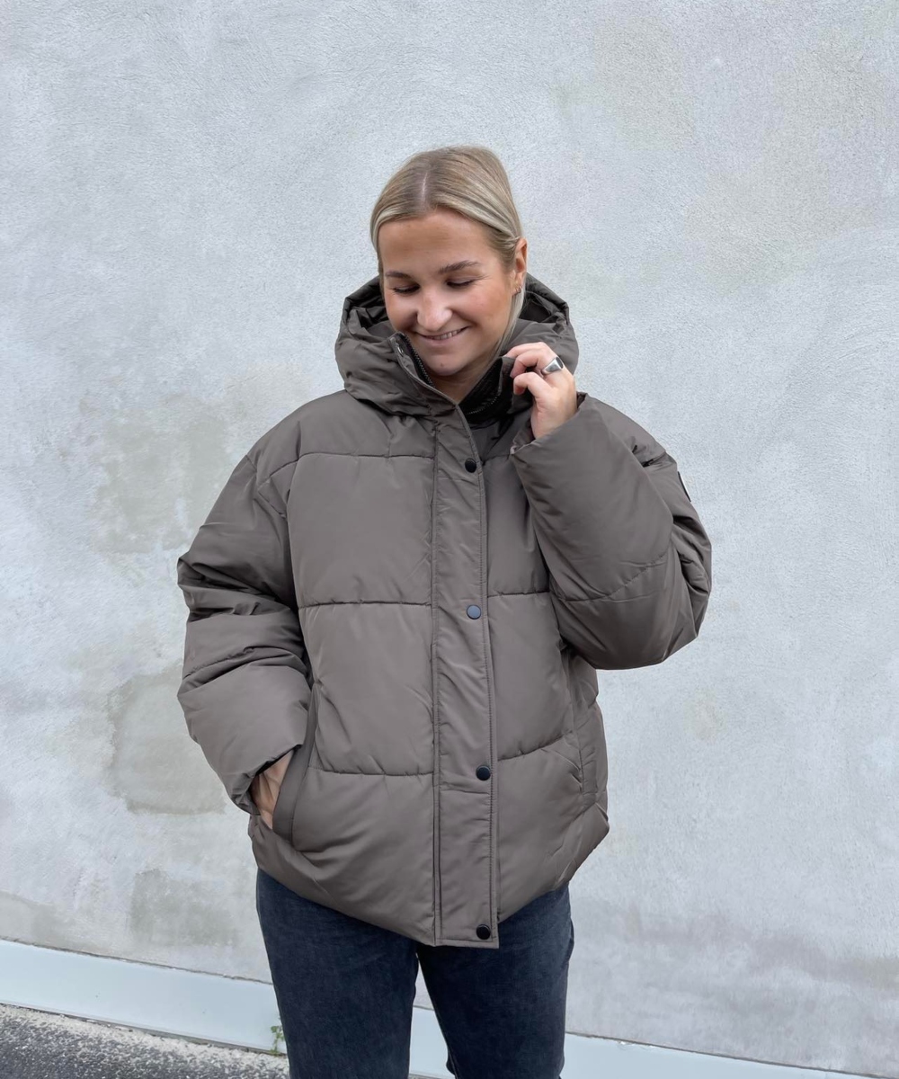 Levete Room Gibella 16 Jakke Khaki Brun