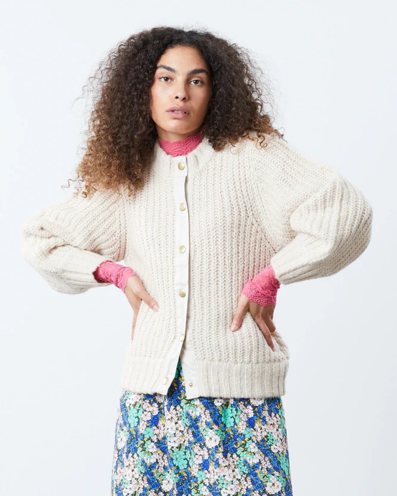 Lollys Laundry Jamie Cardigan Ecru
