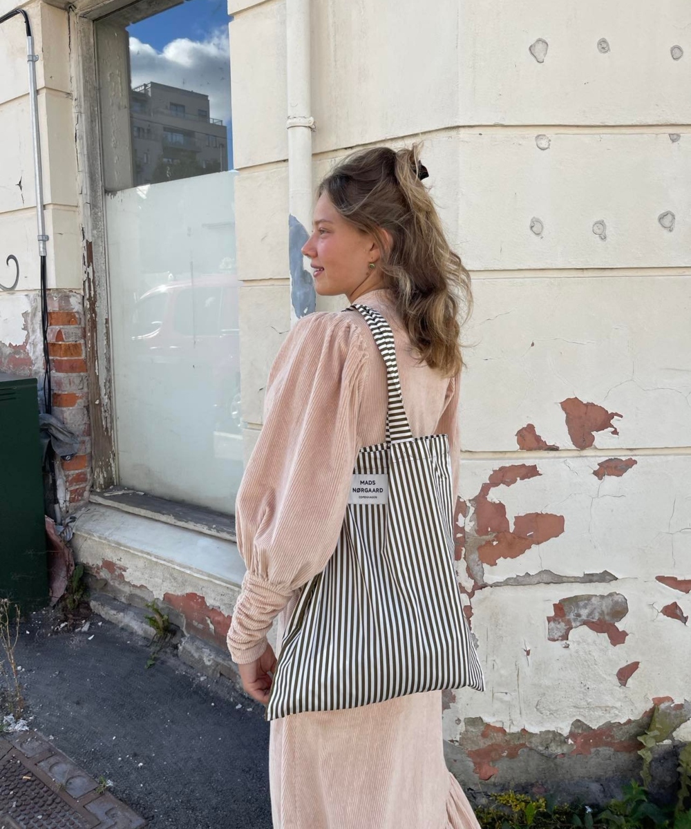 by TiMo Corduroy Maxi Kjole Sand - Bilde 3
