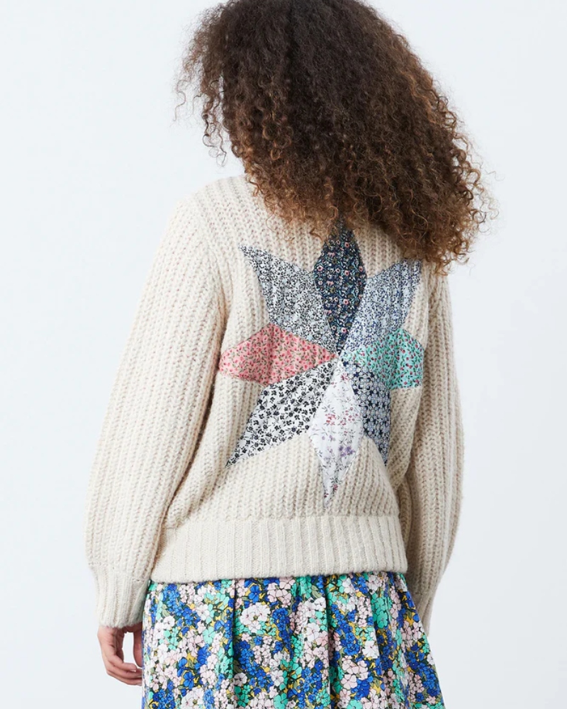 Lollys Laundry Jamie Cardigan Ecru - Bilde 3