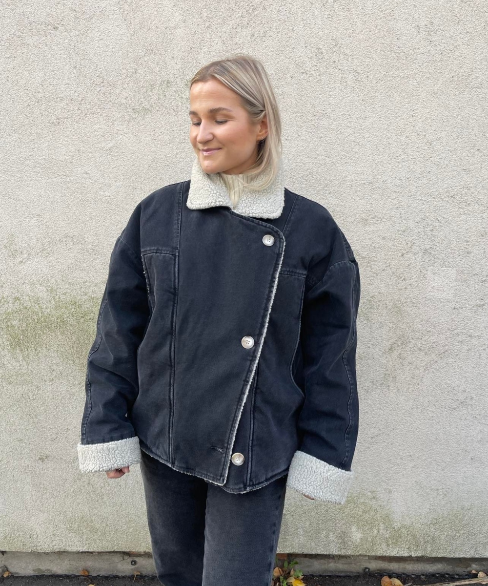 Pia Tjelta Shae Denim Jakke Black