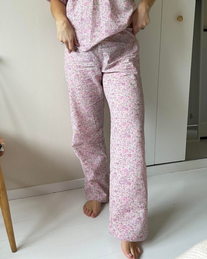 Neo Noir Skin Astra Blossom Pyjamas Bukse Light Pink