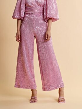 by TiMo Sequins Bukse Pink
