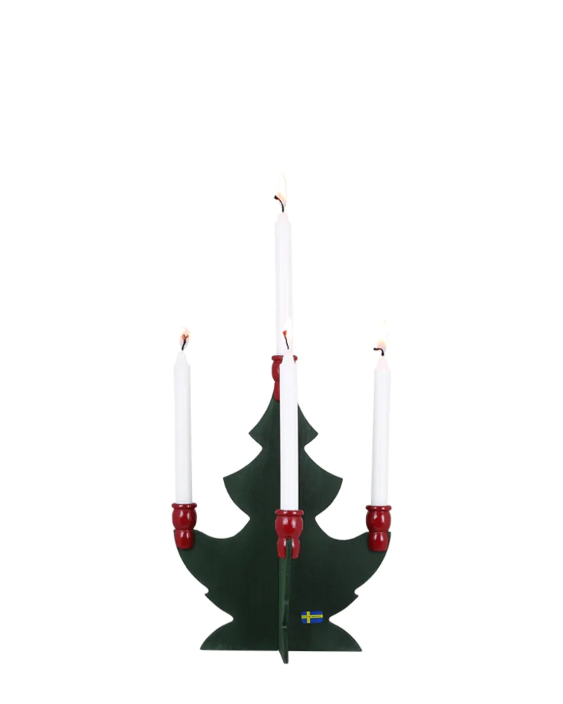 Strömshaga Juletre Lysestake M Grønn