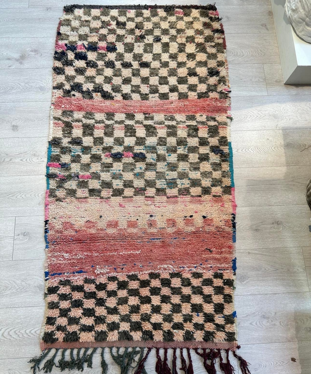 Rått & Sanselig Marokkansk Teppe 5041 185x85