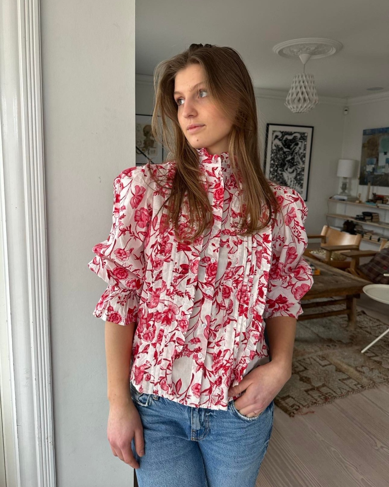 Ane Mone Anna Bluse Rød