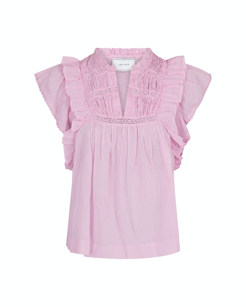 Neo Noir Jayla Voile Topp Rose