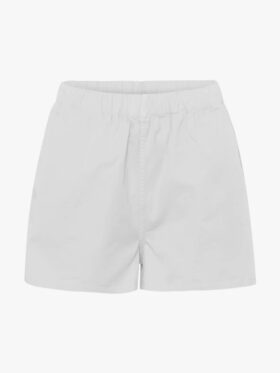 Colorful Standard Women Classic Twill Shorts Optical White