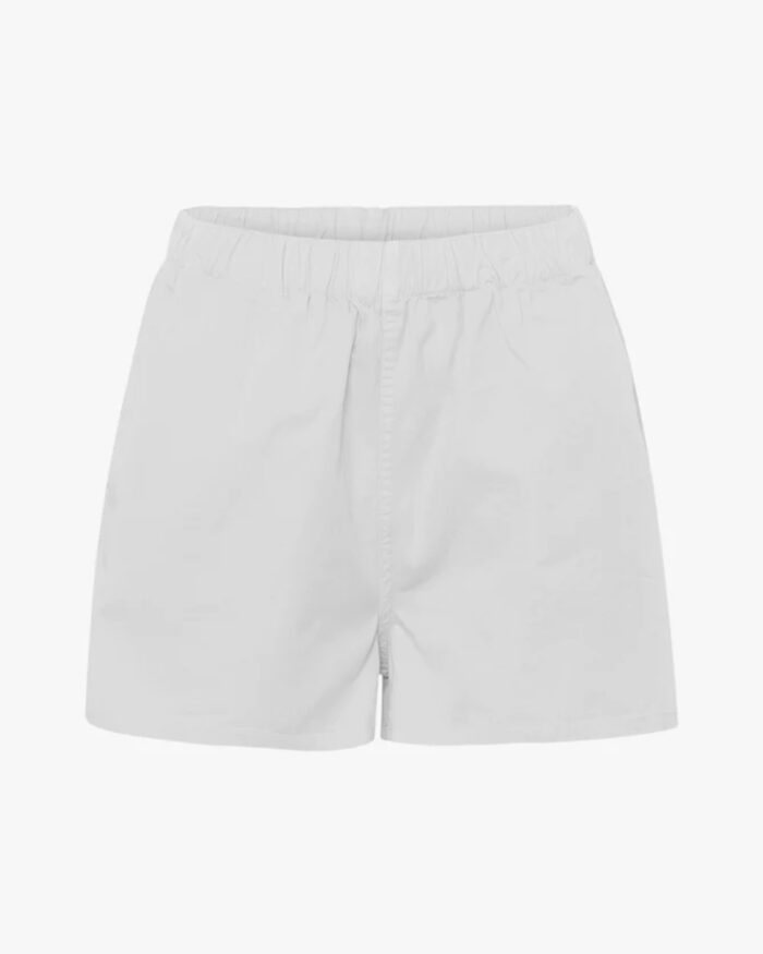 Colorful Standard Women Classic Twill Shorts Optical White
