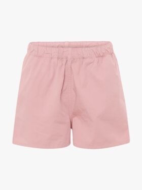 Colorful Standard Women Classic Twill Shorts Faded Pink