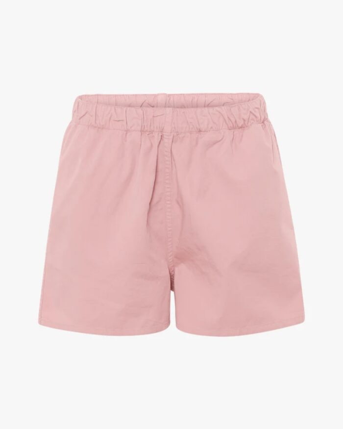 Colorful Standard Women Classic Twill Shorts Faded Pink