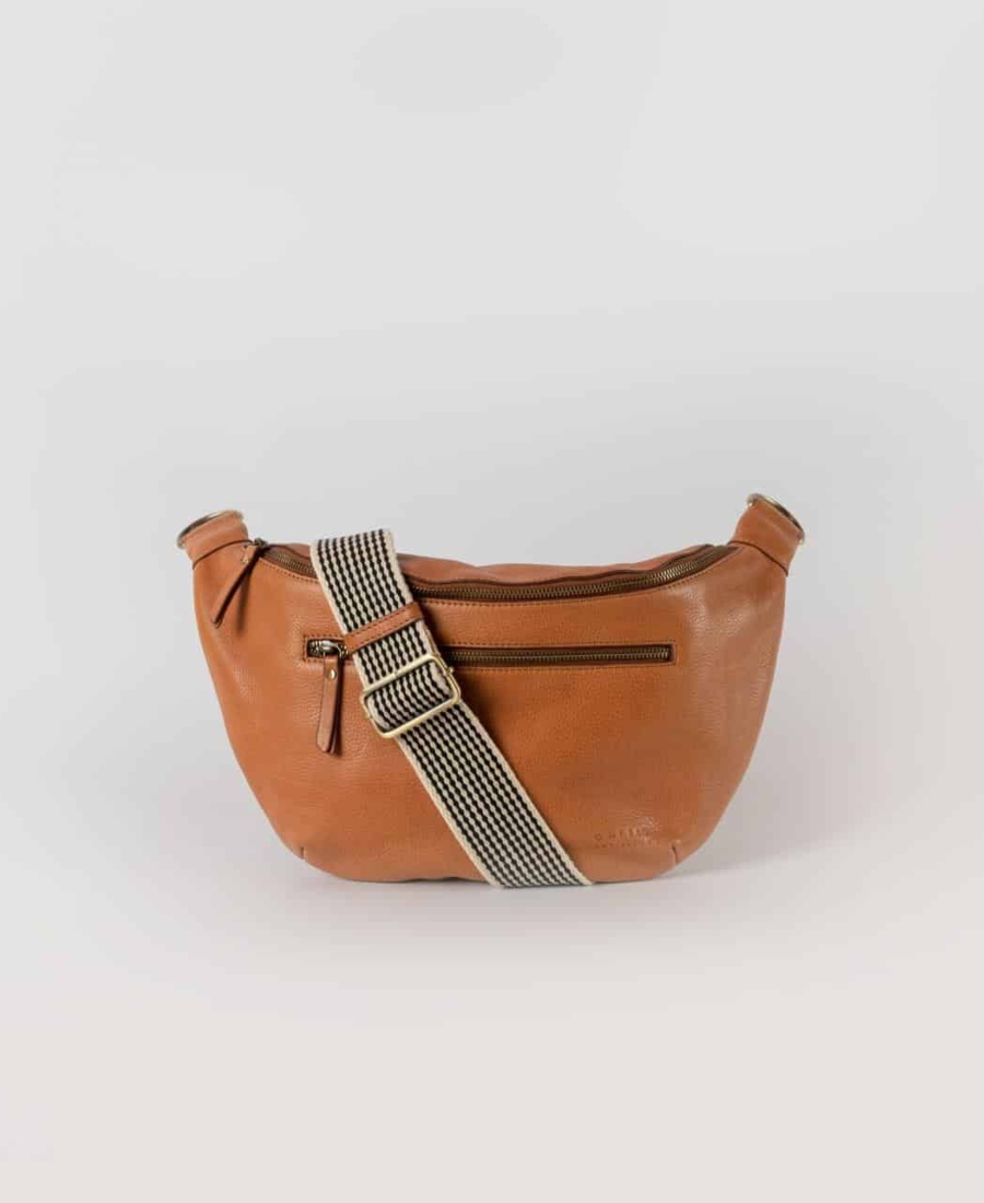 O My Bag Drew Maxi Bumbag Veske Cognac