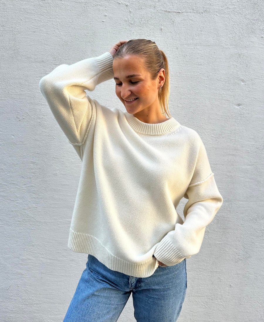 Arnie Says Kayne Genser Offwhite - Bilde 2