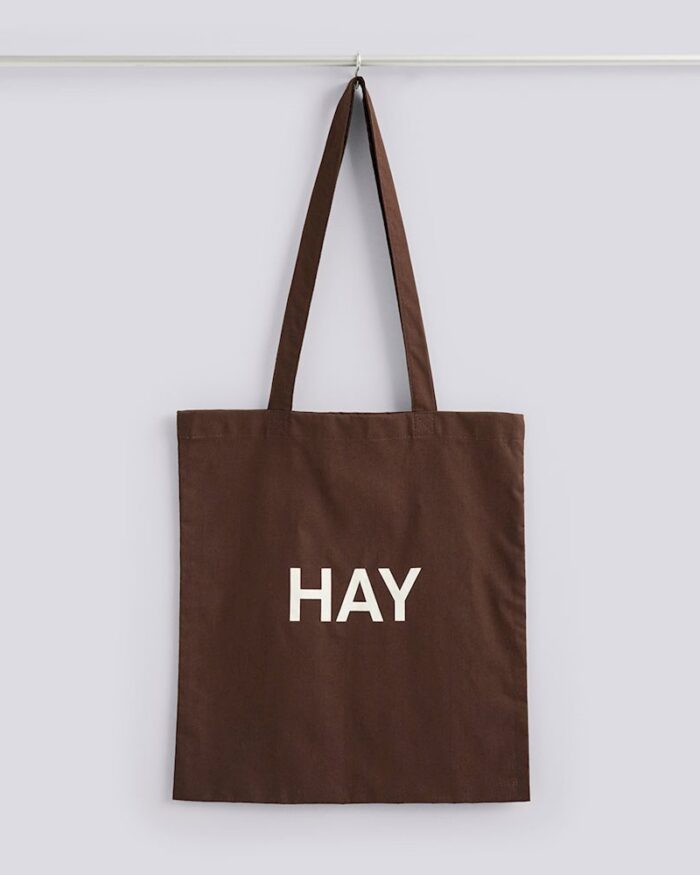 HAY Tote Bag Nett Dark Brown