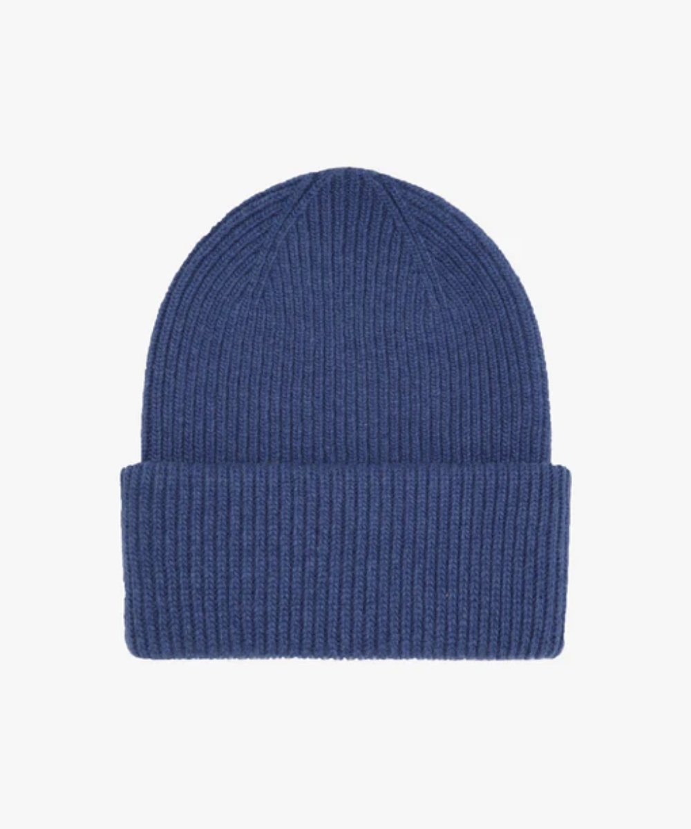 Colorful Standard Merino Wool Beanie Lue Royal Blue
