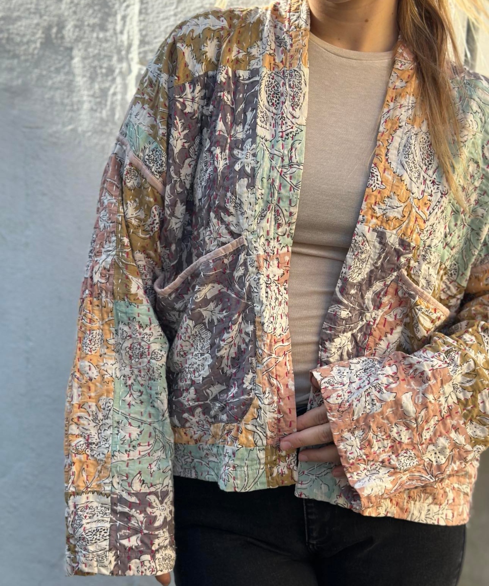 Anouska Jakke Multi Onesize - Bilde 3