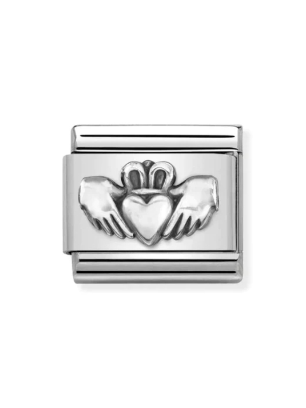 NOMINATION Symbol Links Claddagh Sølv