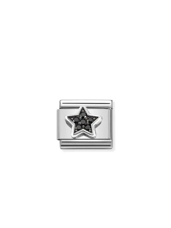NOMINATION Symbol Links Stjerne Sølv Sort