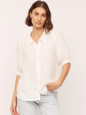 Once Untold Sunday Bluse Dream White
