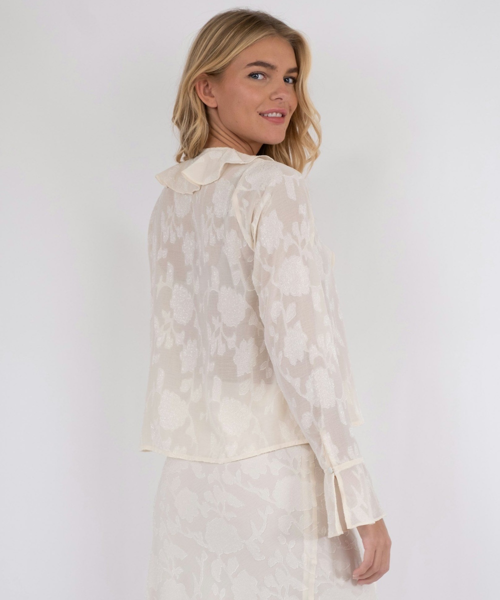 Neo Noir Anika Bluse Offwhite - Bilde 2