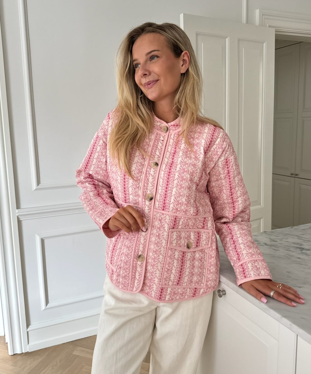 BYIC Emmy Quilted Jakke Rosa