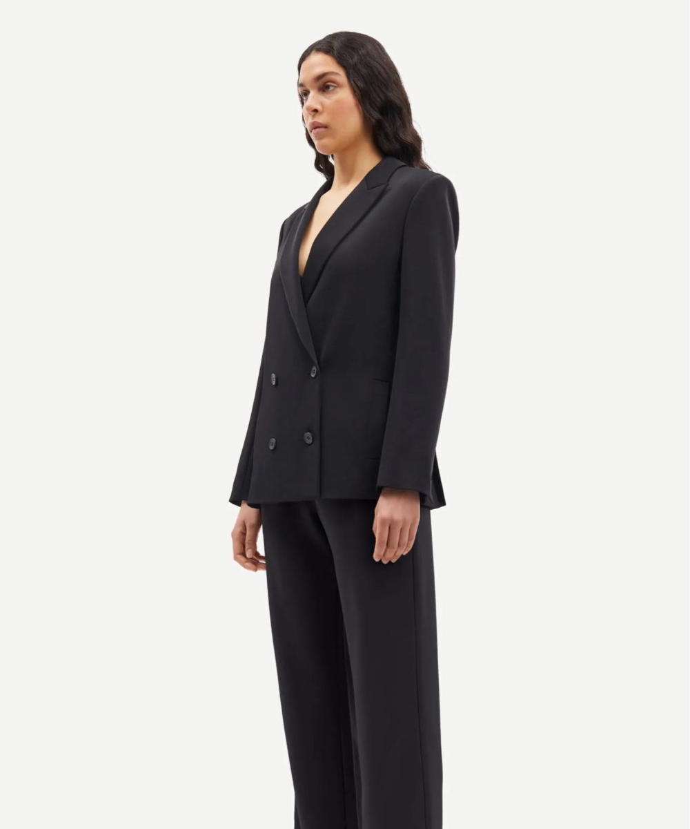 Samsøe & Samsøe Hoys Blazer Sort - Bilde 4