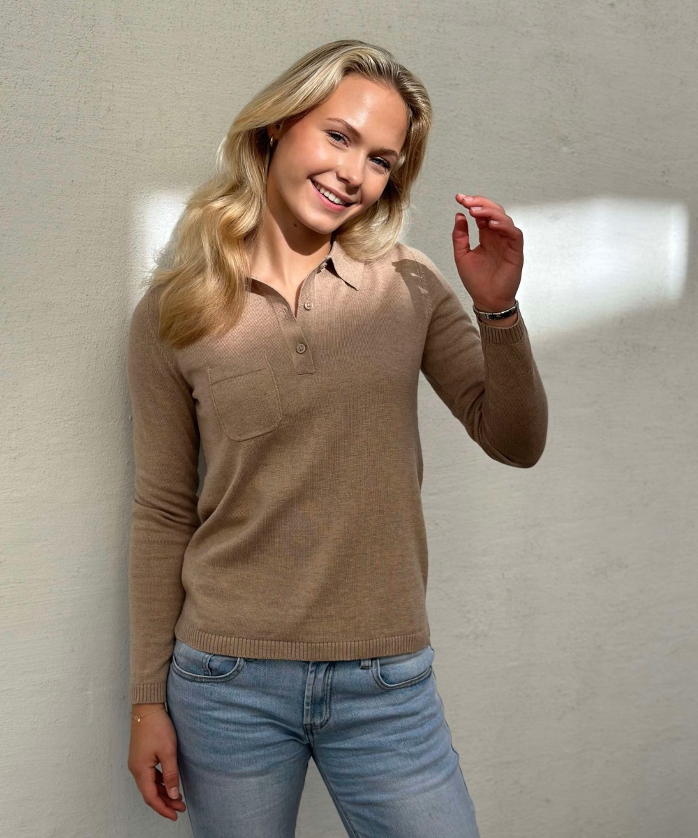 Bruun & Stengade Celestina Genser Sand