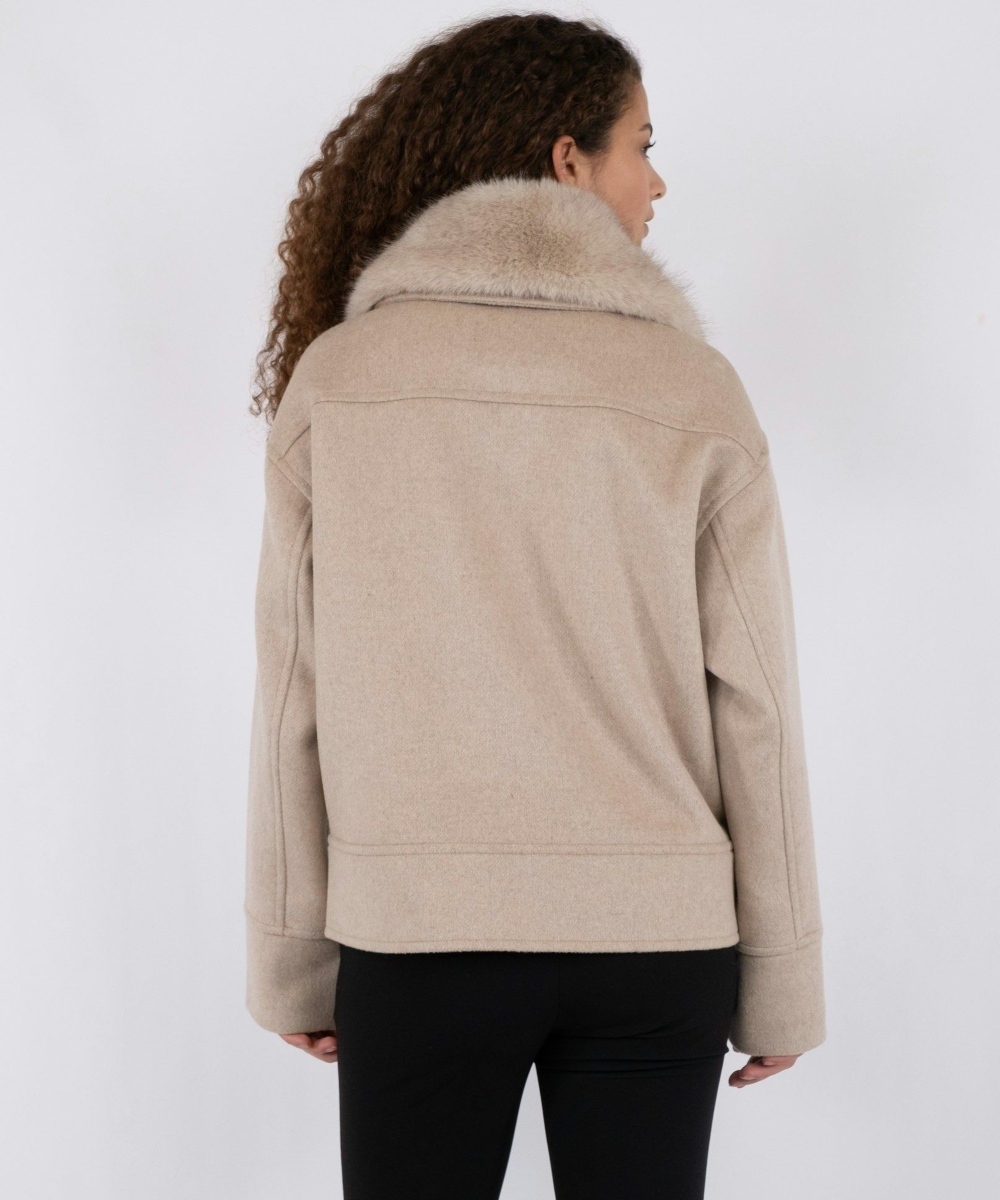 Neo Noir Pitti Wool Jakke Sand - Bilde 2